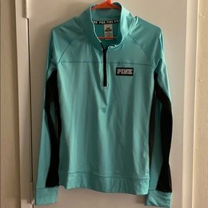 Juniors PINK half-zip